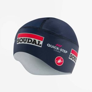 CASTELLI Cyklistická čiapka - SOUDAL QUICK-STEP 23 - modrá