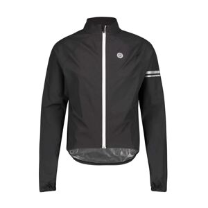 AGU Cyklistická vodeodolná pláštenka - RAIN ESSENTIAL - čierna L