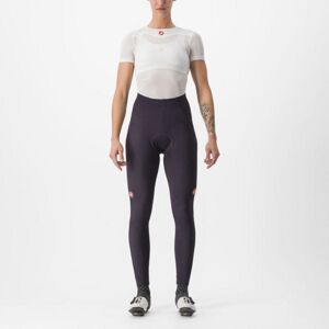 CASTELLI Cyklistické nohavice dlhé bez trakov - SORPASSO RoS W - fialová XS