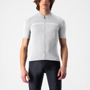 CASTELLI Cyklistický dres s krátkym rukávom - CLASSIFICA - šedá 2XL