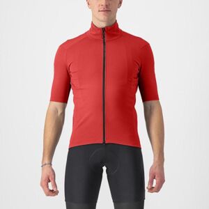 CASTELLI Cyklistický dres s krátkym rukávom - PERFETTO RoS 2 WIND - červená L