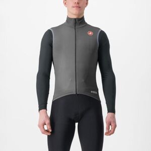 CASTELLI Cyklistická vesta - PERFETTO RoS 2 - šedá M