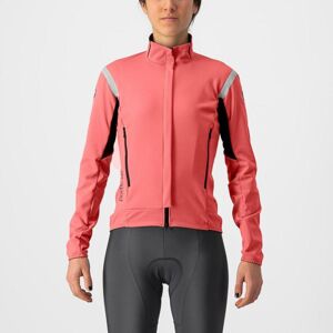 CASTELLI Cyklistická zateplená bunda - PERFETTO RoS 2 W - červená S