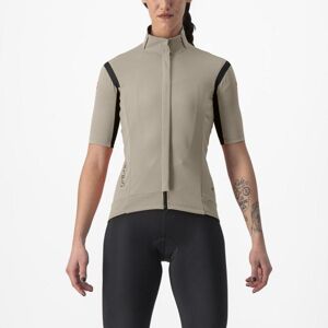 CASTELLI Cyklistický dres s krátkym rukávom - GABBA RoS 2 W - béžová S