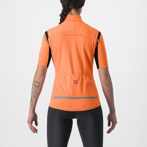 CASTELLI Cyklistický dres s krátkym rukávom - GABBA RoS 2 W - oranžová XS