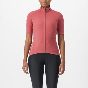 CASTELLI Cyklistický dres s krátkym rukávom - PERFETTO RoS 2 W WIND - červená L