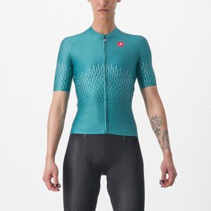 CASTELLI Cyklistický dres s krátkym rukávom - AERO PRO W - zelená L