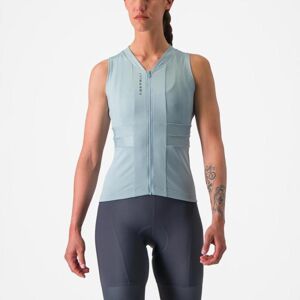 CASTELLI Cyklistický dres bez rukávov - ANIMA 4 - svetlo modrá XL