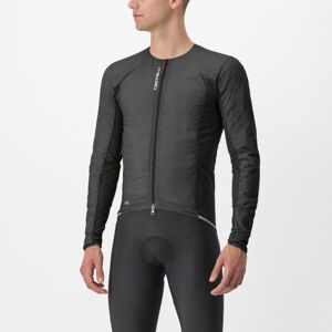 CASTELLI Cyklistická zateplená bunda - FLY JACK-SEY - čierna XS