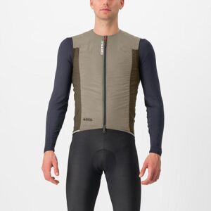 CASTELLI Cyklistická vesta - FLY VEST - béžová M