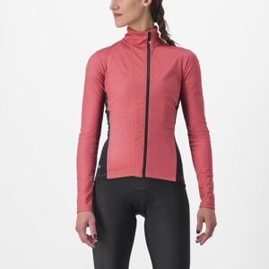 CASTELLI Cyklistická zateplená bunda - TRANSITION 2 W - červená XL