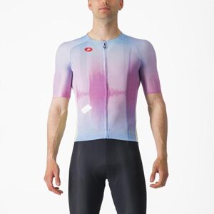 CASTELLI Cyklistický dres s krátkym rukávom - R-A/D - fialová L