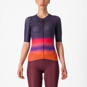 CASTELLI Cyklistický dres s krátkym rukávom - CLIMBER'S 4.0 W - fialová XL