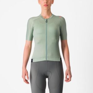 CASTELLI Cyklistický dres s krátkym rukávom - svetlo zelená
