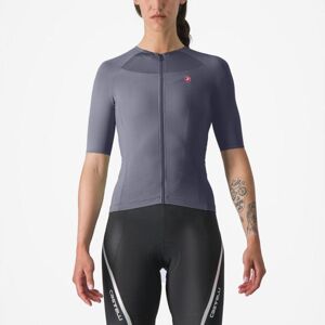 CASTELLI Cyklistický dres s krátkym rukávom - VELOCISSIMA 2 - modrá S
