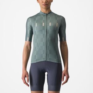 CASTELLI Cyklistický dres s krátkym rukávom - DIMENSIONE - zelená L