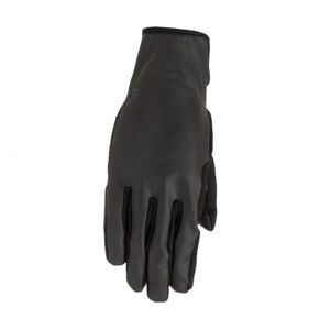 AGU Cyklistické rukavice dlhoprsté - WINDPROOF HIVIS - čierna XL