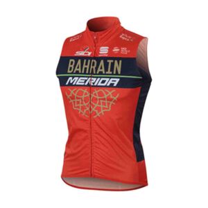 SPORTFUL Cyklistická vesta - BAHRAIN MERIDA 2018 - modrá/červená
