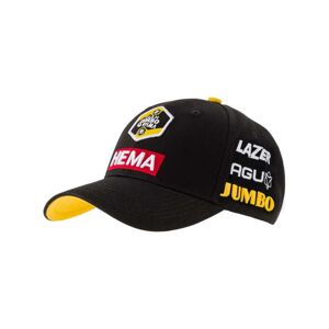 AGU Cyklistická čiapka - JUMBO-VISMA 2023 - čierna/žltá