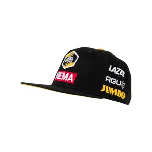 AGU Cyklistická čiapka - JUMBO-VISMA 2023 - žltá/čierna UNI