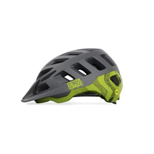 GIRO Cyklistická prilba - RADIX MIPS - čierna/svetlo zelená (55–59 cm)