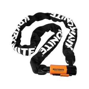 KRYPTONITE zámok na bicykel - EVOLUTION 1016 INTEGRATED - biela/oranžová/čierna