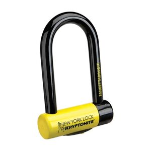 KRYPTONITE zámok na bicykel - FAHGETTABOUDIT LOCK - žltá/čierna