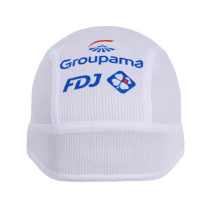 BONAVELO Cyklistická bandana - GROUPAMA FDJ 2019 - biela UNI