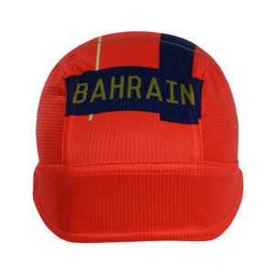 BONAVELO Cyklistická bandana - BAHRAIN MERIDA 2019 - červená/modrá