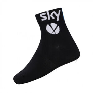 BONAVELO Cyklistické ponožky klasické - SKY - čierna L-XL