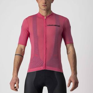 CASTELLI Cyklistický dres s krátkym rukávom - GIRO '21 MAGLIA ROSA - ružová 3XL