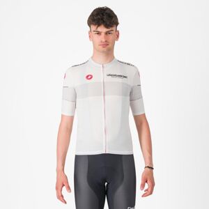 CASTELLI Cyklistický dres s krátkym rukávom - GIRO107 CLASSIFICATION - biela XL