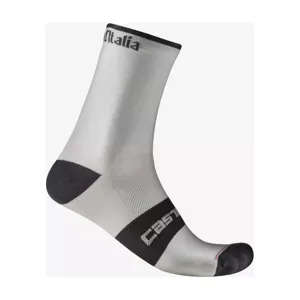 CASTELLI Cyklistické ponožky klasické - GIRO107 18 - biela S-M
