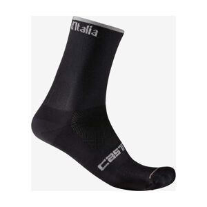 CASTELLI Cyklistické ponožky klasické - GIRO107 18 - čierna L-XL