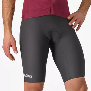CASTELLI Cyklistické nohavice krátke s trakmi - GIRO TROFEO - čierna M