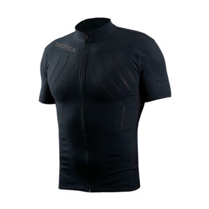 BIOTEX Cyklistický dres s krátkym rukávom - EMANA - čierna