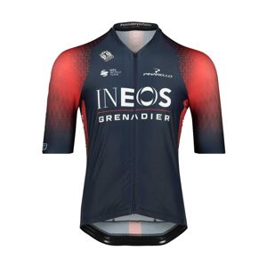 BIORACER Cyklistický dres s krátkym rukávom - INEOS GRENADIERS '22 - modrá/červená