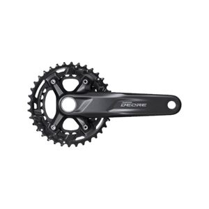 SHIMANO kľuky s prevodníkom - DEORE M5100 175mm 36/26 - čierna