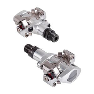SHIMANO pedále - PEDALS M505 - strieborná