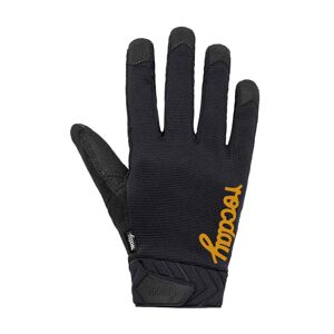 ROCDAY Cyklistické rukavice dlhoprsté - EVO RACE - čierna/žltá L