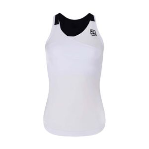 HOLOKOLO Cyklistický dres bez rukávov - ENERGY LADY - čierna/biela S