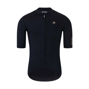 HOLOKOLO Cyklistický dres s krátkym rukávom - VICTORIOUS GOLD - čierna XS