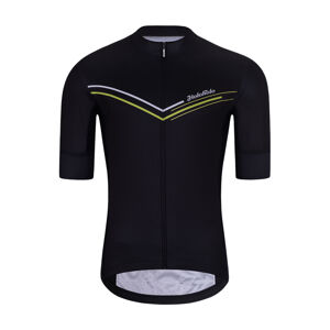 HOLOKOLO Cyklistický dres s krátkym rukávom - LEVEL UP - čierna 5XL