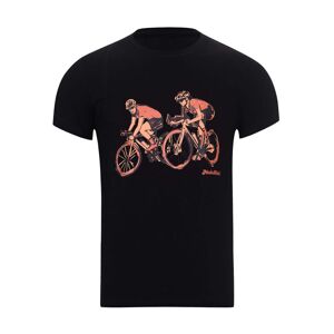 NU. BY HOLOKOLO Cyklistické tričko s krátkym rukávom - JUST US - čierna XL
