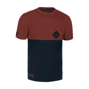 ROCDAY Cyklistický dres s krátkym rukávom - DOUBLE - modrá/červená M