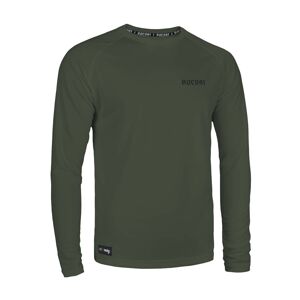 ROCDAY Cyklistický dres s dlhým rukávom letný - PARK LONG - zelená XL