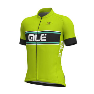 ALÉ Cyklistický dres s krátkym rukávom - VETTA - zelená/modrá