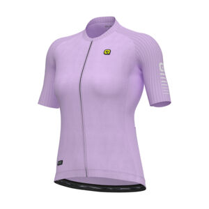 ALÉ Cyklistický dres s krátkym rukávom - SILVER COOLINGR-EV1 - fialová M