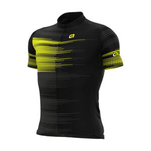 ALÉ Cyklistický dres s krátkym rukávom - SOLID TURBO - čierna L