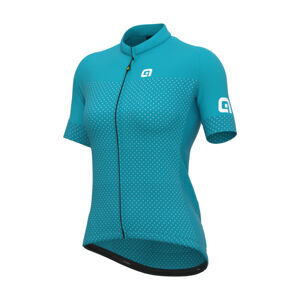 ALÉ Cyklistický dres s krátkym rukávom - SOLID LEVEL LADY - zelená XL
